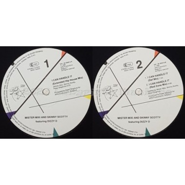 Mister Mixi & Skinny Scotty - I Can Handle It • 12" Vinyl Maxi • MINT - Labyrinth Music