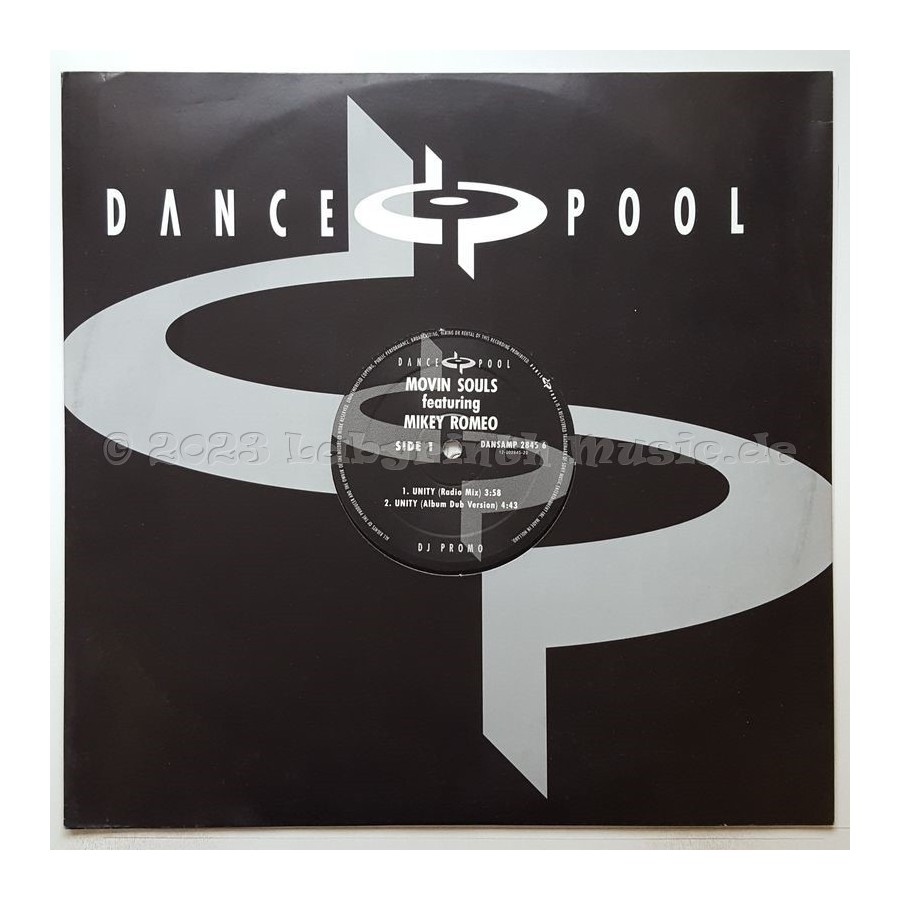 Movin' Souls Feat. Mikey Romeo - Unity • 12" Vinyl Maxi • NM - Labyrinth Music