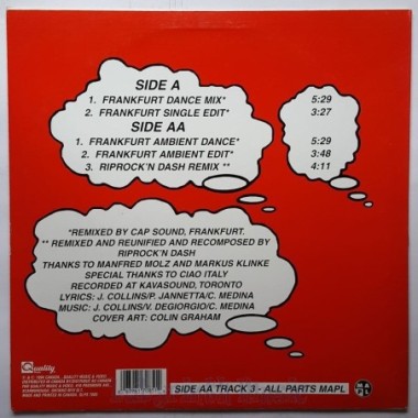 Carol Medina - Tell Me You Love Me • 12" Vinyl Maxi • MINT - Labyrinth Music