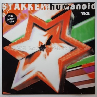 Stakker Humanoid - Humanoid 92 • 12" Vinyl Maxi • EX - Labyrinth Music