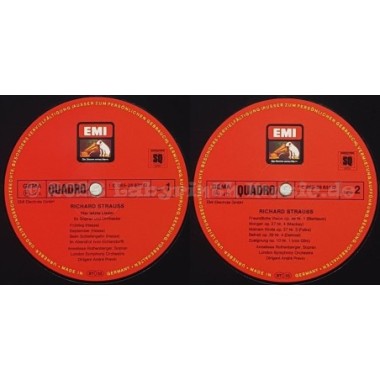 Anneliese Rothenberger - Richard Strauss - Vier Letzte Lieder • 12" Vinyl LP - Labyrinth Music