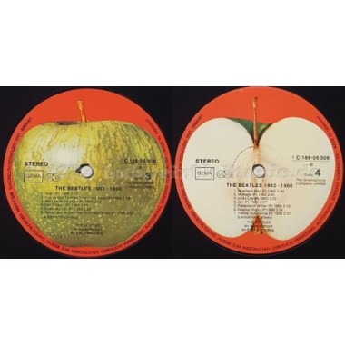 The Beatles - 1962-1966 • 12" Vinyl LP • EX - Labyrinth Music