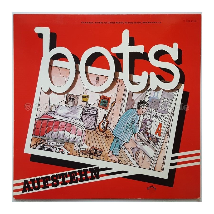 Bots - Aufstehn • 12" Vinyl LP • NM - Labyrinth Music