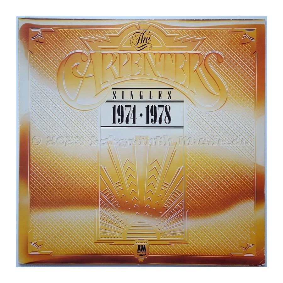 Carpenters - The Singles 1974-1978 • 12" Vinyl LP • EX - Labyrinth Music