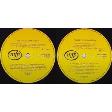 Dean Martin - The Best Of Dean Martin • 12" Vinyl LP • MINT - Labyrinth Music