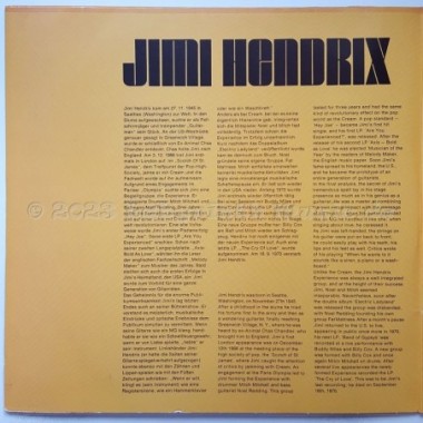 Jimi Hendrix - Pop History Vol. 2 • 12" Vinyl LP • EX - Labyrinth Music