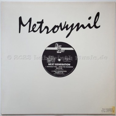 Next Generation - Without You • 12" Vinyl Maxi • MINT - Labyrinth Music