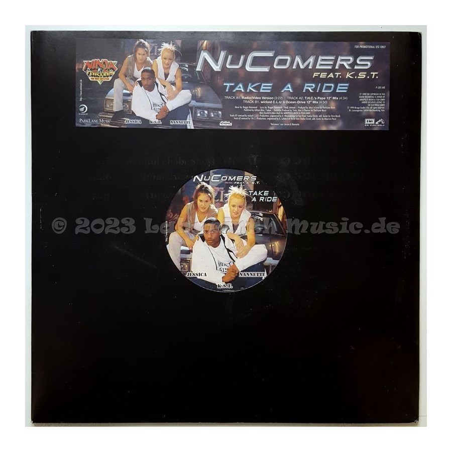 Nucomers Feat. K.S.T. - Take A Ride • 12" Vinyl Maxi • EX - Labyrinth Music