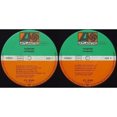 Passport - Ataraxia • 12" Vinyl LP • EX - Labyrinth Music