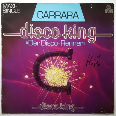 Carrara - Disco King • 12" Vinyl Maxi - Labyrinth Music