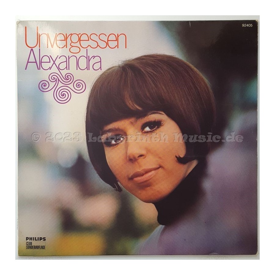 Alexandra - Unvergessen • 12" Vinyl LP • EX - Labyrinth Music
