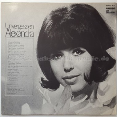 Alexandra - Unvergessen • 12" Vinyl LP • EX - Labyrinth Music