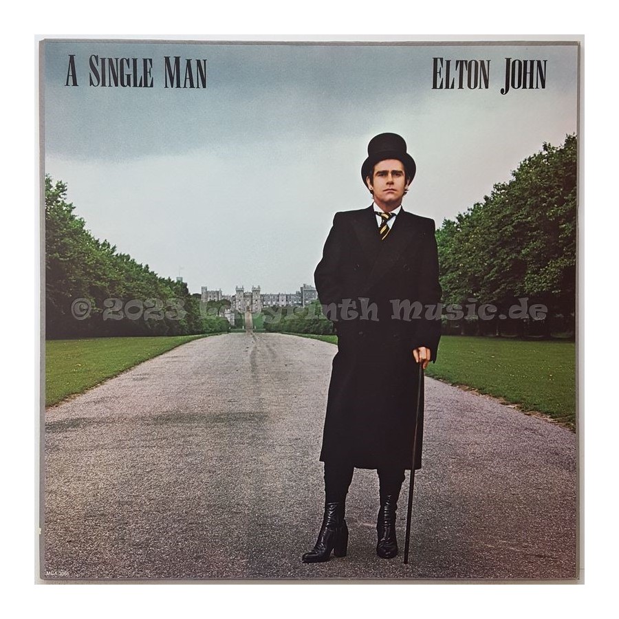 Elton John - A Single Man • 12" Vinyl LP • NM - Labyrinth Music