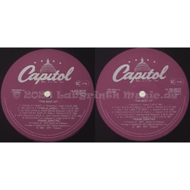 Frank Sinatra - The Best Of • 12" Vinyl LP • EX - Labyrinth Music