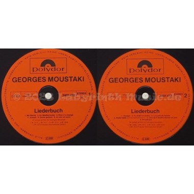 Georges Moustaki - Liederbuch • 12" Vinyl LP • EX - Labyrinth Music