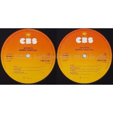 Herbie Hancock - Secrets • 12" Vinyl LP • EX - Labyrinth Music