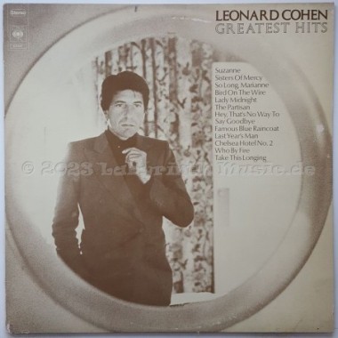 Leonard Cohen - Greatest Hits • 12" Vinyl LP - Labyrinth Music