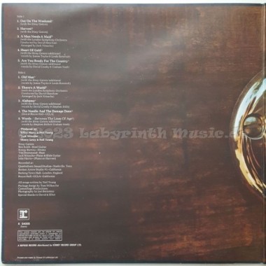 Neil Young - Harvest • 12" Vinyl LP • EX - Labyrinth Music