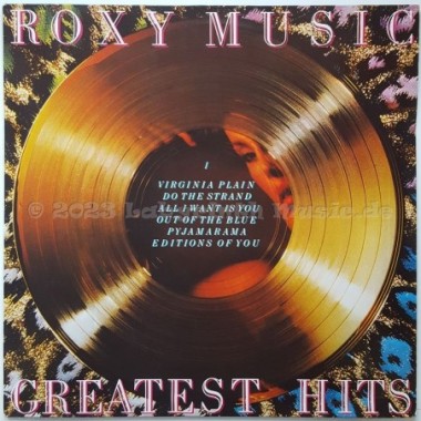 Roxy Music - Greatest Hits • 12" Vinyl LP • EX - Labyrinth Music