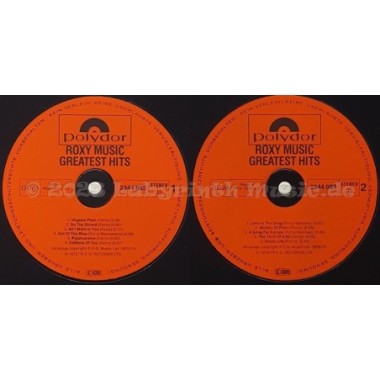 Roxy Music - Greatest Hits • 12" Vinyl LP • EX - Labyrinth Music