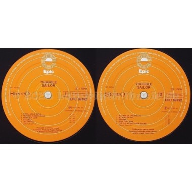 Sailor - Trouble • 12" Vinyl LP • EX - Labyrinth Music