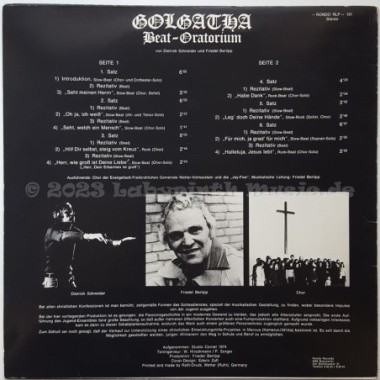 Various - Golgatha Beat-Oratorium • 12" Vinyl LP • EX - Labyrinth Music