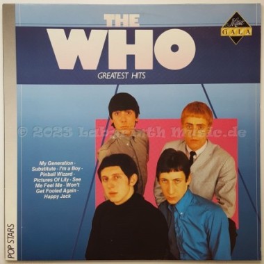 The Who - Greatest Hits • 12" Vinyl LP • NM - Labyrinth Music