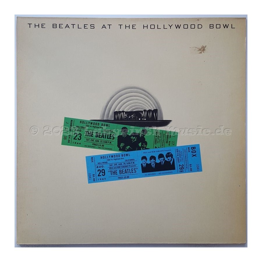 The Beatles - The Beatles At The Hollywood Bowl • 12" Vinyl LP • EX - Labyrinth Music