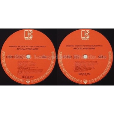 Carmine Coppola & Francis Ford Coppola - Apocalypse Now - Original Motion Picture Soundtrack • 12" Vinyl LP • EX - Labyrinth Mus