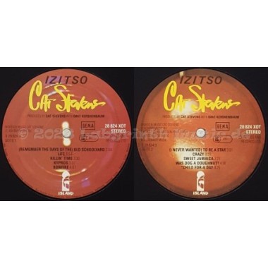 Cat Stevens - Izitso • 12" Vinyl LP • NM - Labyrinth Music