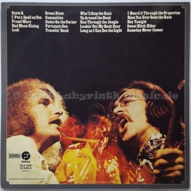 Creedence Clearwater Revival Feat. John Fogerty - Chronicle - The 20 Greatest Hits • 12" Vinyl LP • NM - Labyrinth Music