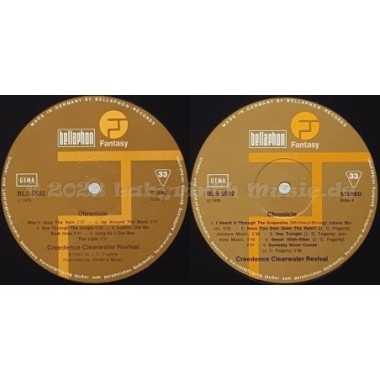 Creedence Clearwater Revival Feat. John Fogerty - Chronicle - The 20 Greatest Hits • 12" Vinyl LP • NM - Labyrinth Music