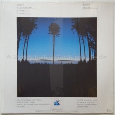 Nik Tyndall - Einklang • 12" Vinyl LP • MINT - Labyrinth Music