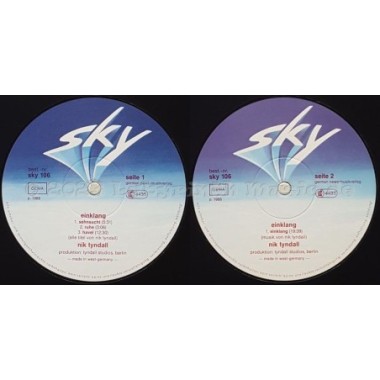 Nik Tyndall - Einklang • 12" Vinyl LP • MINT - Labyrinth Music