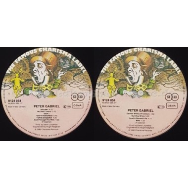 Peter Gabriel - Peter Gabriel • 12" Vinyl LP • EX - Labyrinth Music