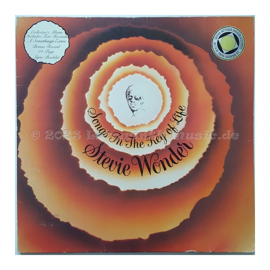 Stevie Wonder - Songs In The Key Of Life • 12" Vinyl LP • EX - Labyrinth Music