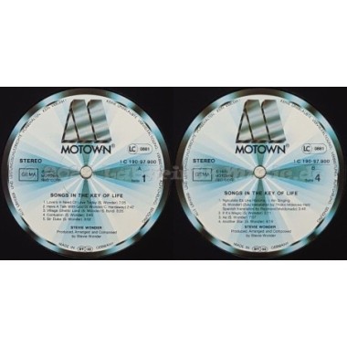 Stevie Wonder - Songs In The Key Of Life • 12" Vinyl LP • EX - Labyrinth Music