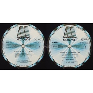 Stevie Wonder - Songs In The Key Of Life • 12" Vinyl LP • EX - Labyrinth Music