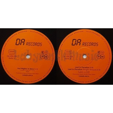 Casablanca - Hot Nights In Ibiza • 12" Vinyl Maxi - Labyrinth Music