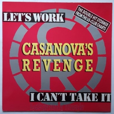 Casanova's Revenge - Let's Work • 12" Vinyl Maxi • NM - Labyrinth Music