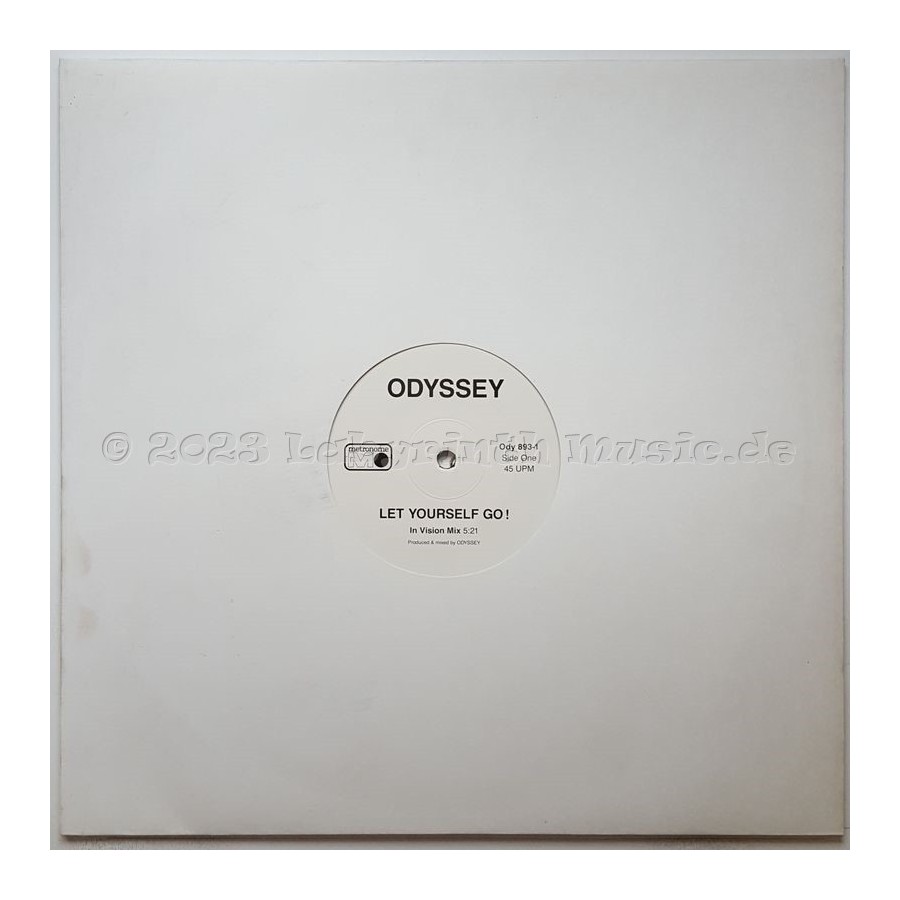 Odyssey - Let Yourself Go • 12" Vinyl Maxi • MINT - Labyrinth Music
