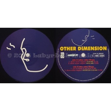 Other Dimension - Show Some Respect • 12" Vinyl Maxi - Labyrinth Music