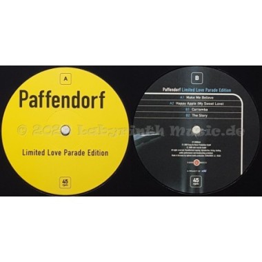 Paffendorf - Limited Love Parade Edition • 12" Vinyl Maxi • NM - Labyrinth Music