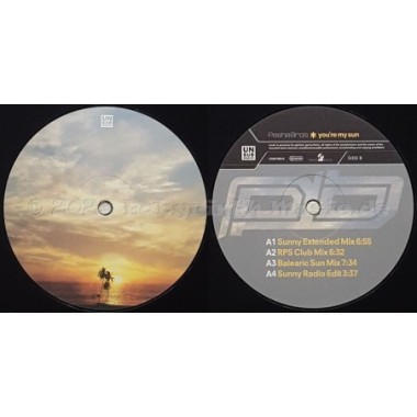 Pasha Bros. - You're My Sun • 12" Vinyl Maxi • MINT - Labyrinth Music