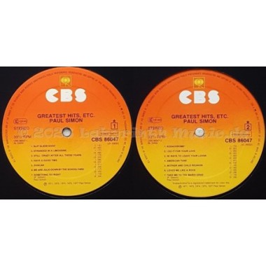 Paul Simon - Greatest Hits Etc. • 12" Vinyl LP - Labyrinth Music