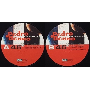 Pedro & Benno - Speechless • 12" Vinyl Maxi • MINT - Labyrinth Music