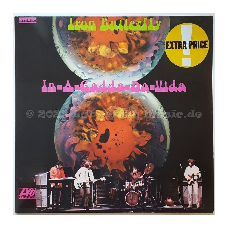 Iron Butterfly - In-A-Gadda-Da-Vida • 12" Vinyl LP • MINT - Labyrinth Music