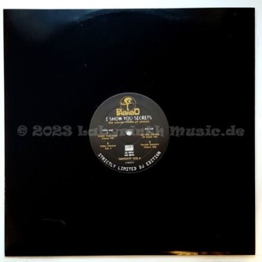 Pharao - I Show You Secrets • The Secret Remixes Of Pharao • 12" Vinyl Maxi • MINT - Labyrinth Music