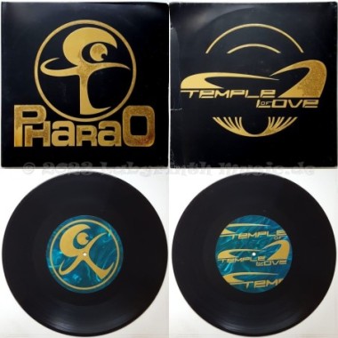 Pharao - Temple Of Love • 12" Vinyl Maxi • MINT - Labyrinth Music