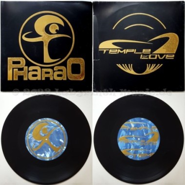 Pharao - Temple Of Love • 12" Vinyl Maxi • MINT - Labyrinth Music